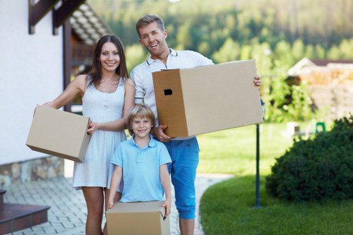 Cubic-yard pricing example for mixed household storage items
