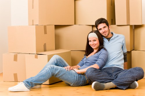 Stored items and booking confirmation for self storage