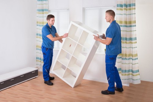 Regulated customs warehouse with organized inventory and compliance documentation