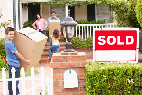 Home storage items arranged efficiently for a Customhouse household